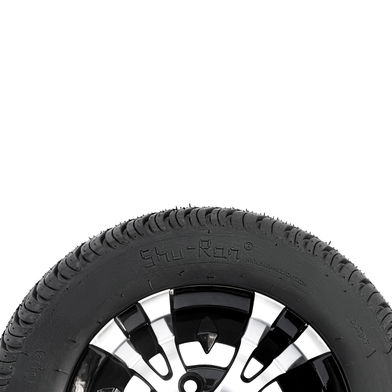Roda do carrinho de golfe de 10 polegadas e parafuso do offset 4x4 de 205/50-10 DOT Street Tire Combo -25 (101.6mm)
