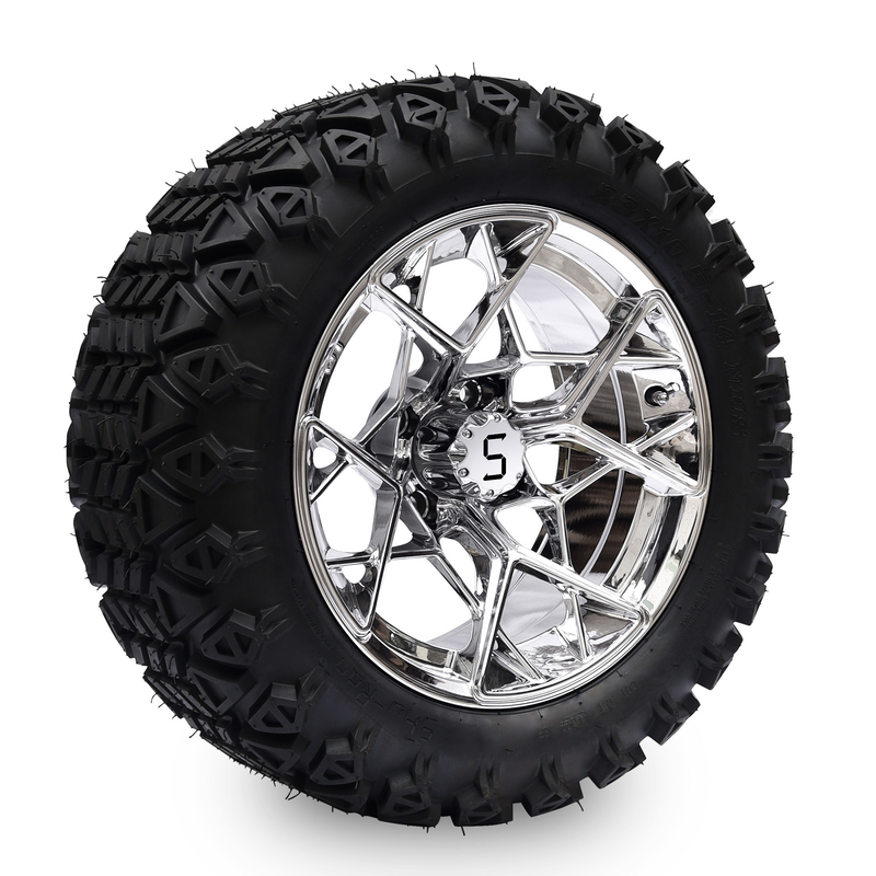 Shu-Ran Golf Cart Warrior 23x10.5-14 Carrinho de Golfe Todos os pneus de terreno e 14 polegadas