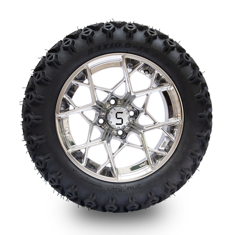 Shu-Ran Golf Cart Warrior 23x10.5-14 Carrinho de Golfe Todos os pneus de terreno e 14 polegadas