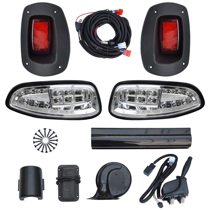 O carrinho de golfe conduziu o jogo claro de luxe para o farol do diodo emissor de luz de EZGO RXV e a lanterna traseira do diodo emissor de luz