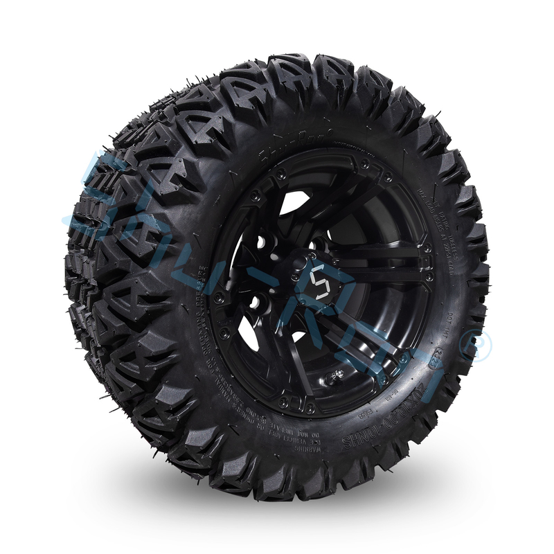 20*10-10 All Terrain Golf Cart Pneus e Rodas de Alumínio 10 polegadas 4 PLY Tubeless