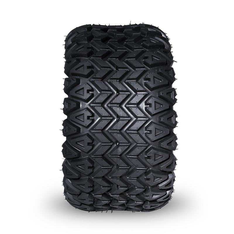 10 polegadas de carro de golfe com rodas e pneus 20×10-10 ATV Machined/Glossy Black