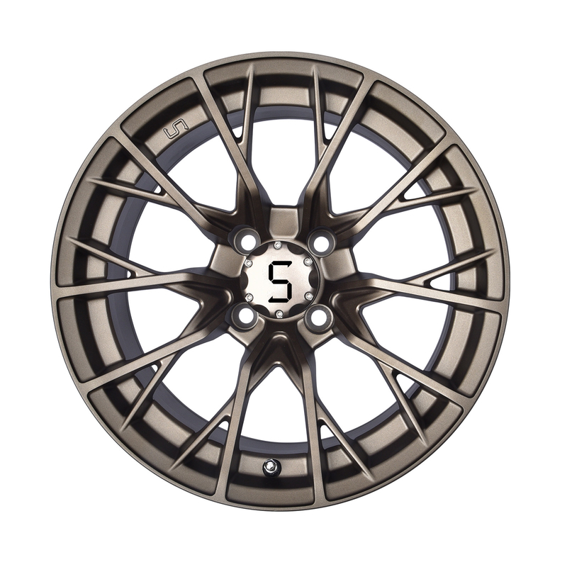 Gunmetal 14 polegadas Carrinhos de Golf Rodas e Pneus 4/101.6 Bolt Shuran New Starshine-419
