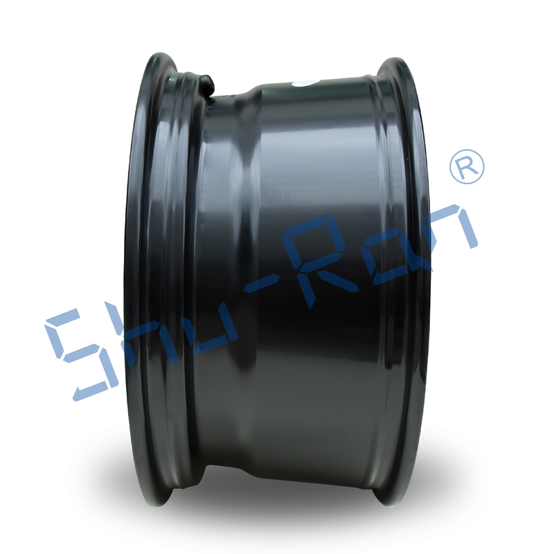 Shuran Nova 14' 'Rims Matte Negro Alumínio Carrinho de Golfe Roda 14x7 Universal 4 Bolt Padrão