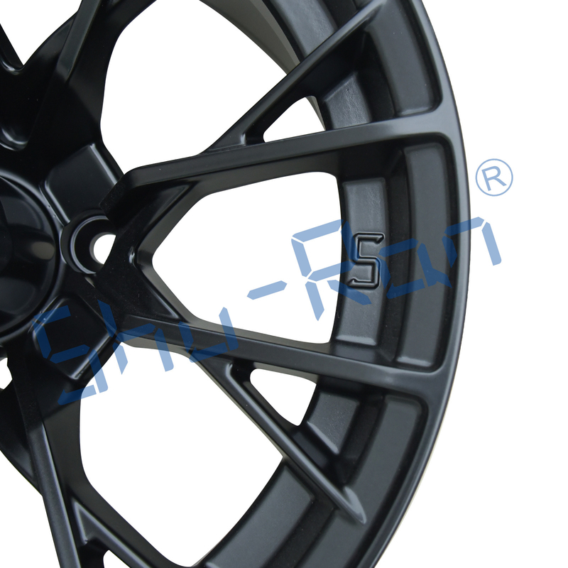 Shuran Nova 14' 'Rims Matte Negro Alumínio Carrinho de Golfe Roda 14x7 Universal 4 Bolt Padrão