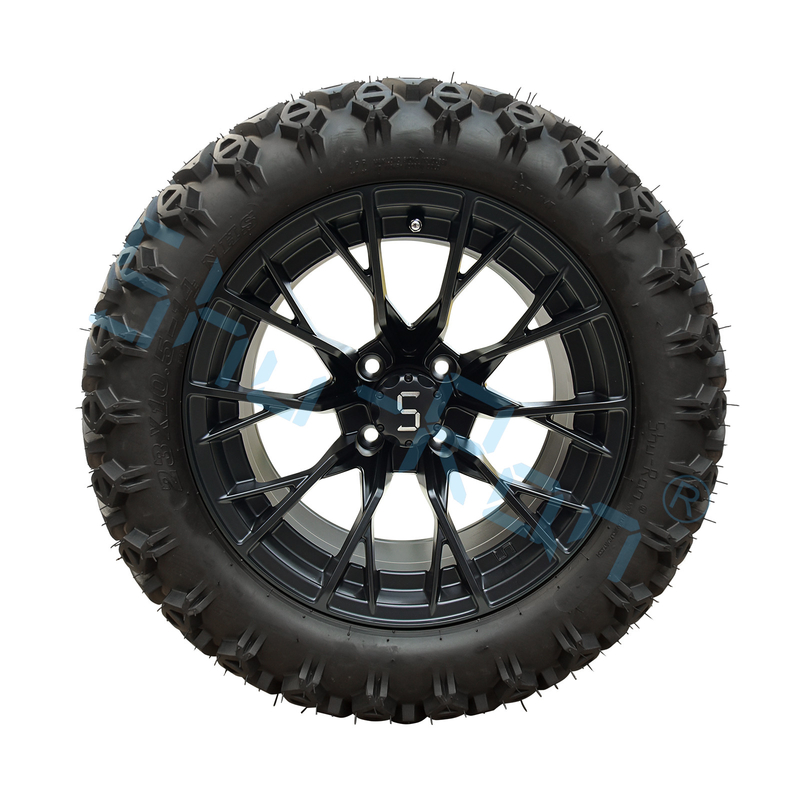 Shu Ran 14 polegadas rodas de carrinho de golfe e pneus Jantes com pneus DOT 101.6 PCD 4x4 padrão de parafuso
