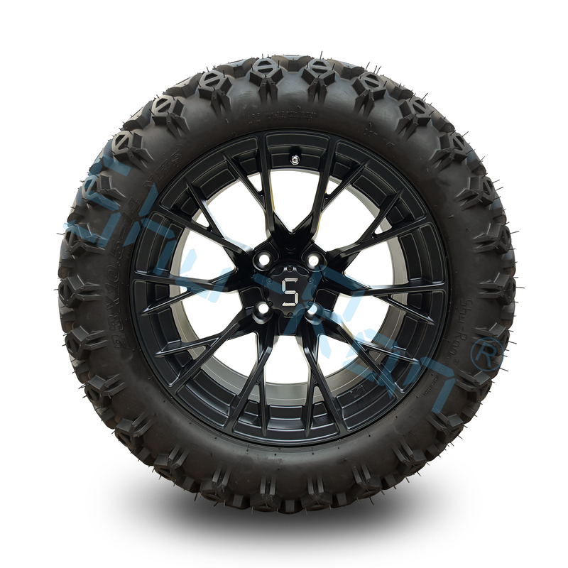 Shu Ran 14 polegadas rodas de carrinho de golfe e pneus Jantes com pneus DOT 101.6 PCD 4x4 padrão de parafuso