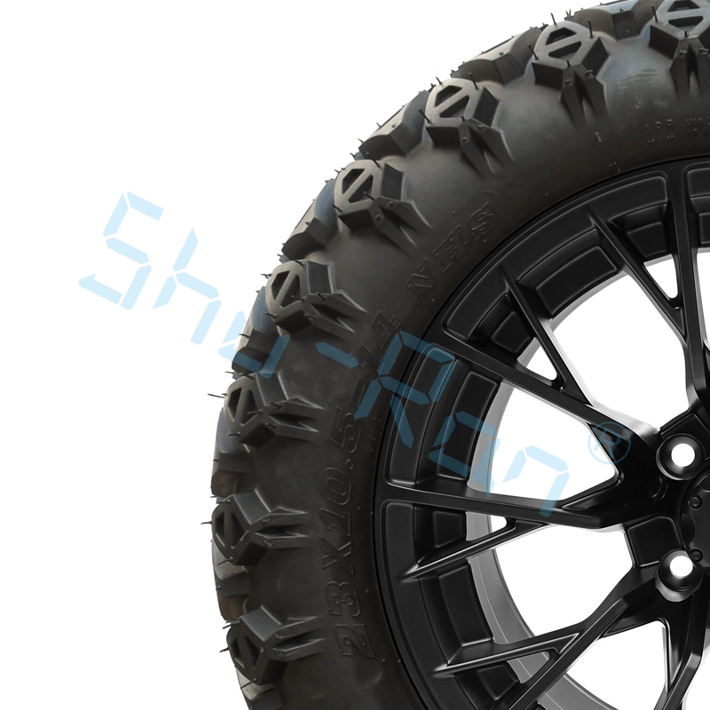Shu Ran 14 polegadas rodas de carrinho de golfe e pneus Jantes com pneus DOT 101.6 PCD 4x4 padrão de parafuso
