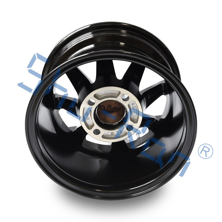 Carrinho de golfe 12'/14' Machined/ Brilhante Roda de Alumínio Preto Jantes para Club Car, EZGO, YMH Carrinhos de Golfe