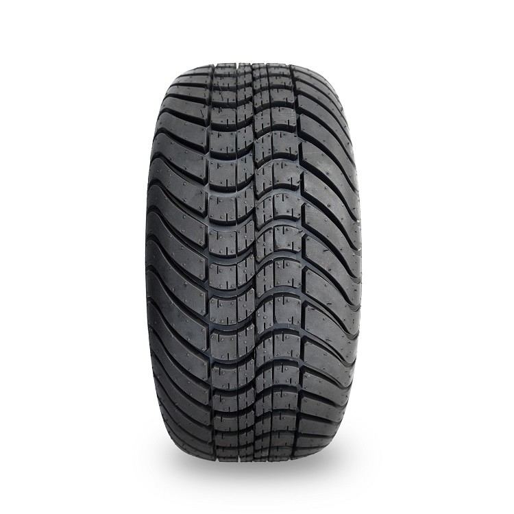 A rua 12 e 215/35-12 a polegada Matte Black Wheels do carrinho de golfe cansa o teste padrão DOT Rated do parafuso 4x4