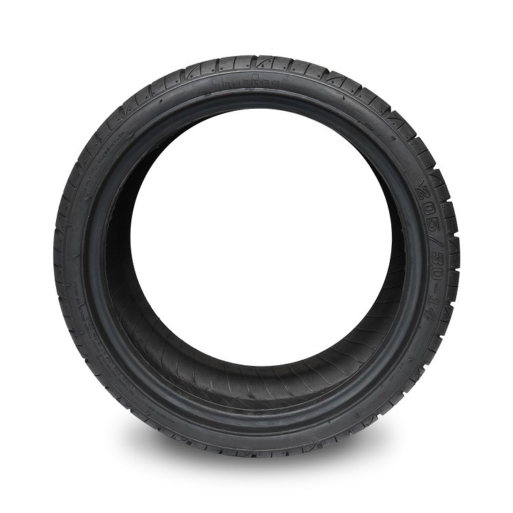 Pneumáticos da rua do carrinho de golfe 205/30-14 compatíveis com as rodas de 14 polegadas - 4PLY (nenhum elevador exigiu)
