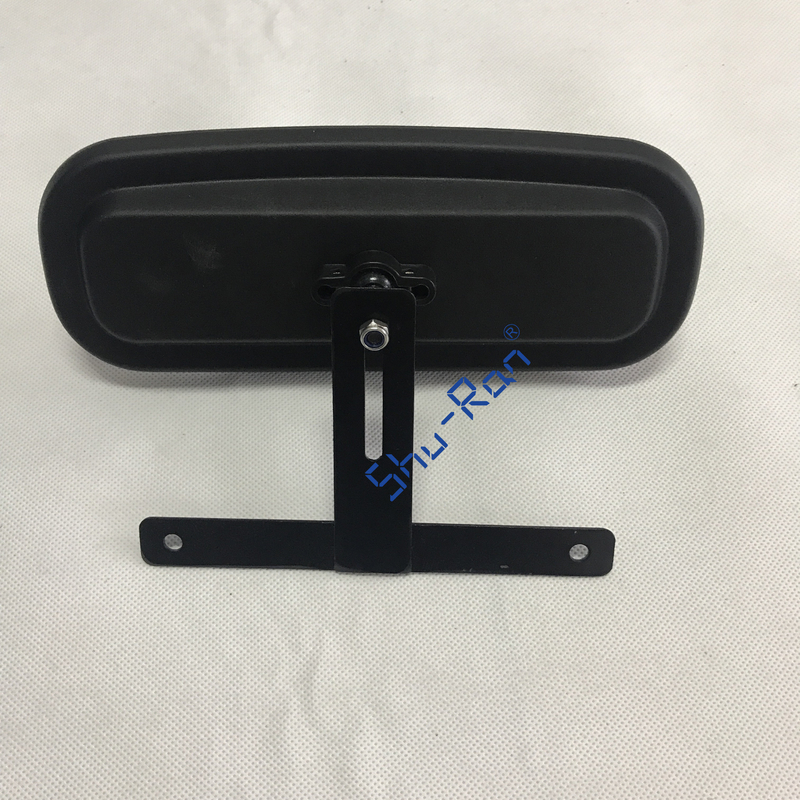 Espelho retrovisor convexo do carrinho de golfe ajustável universal para EZGO, Yamaha, carro do clube