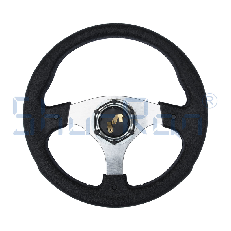 Carrinho de golfe que compete o volante da fibra do carbono para o carro do clube, o EZGO, e o Yamaha
