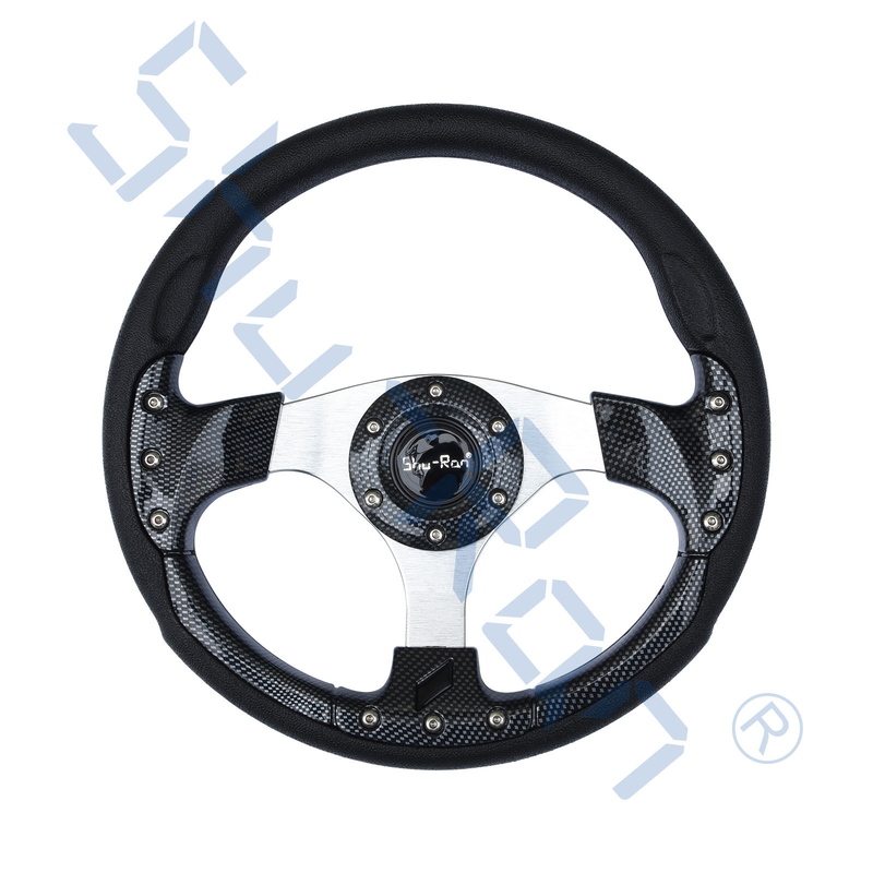 Carrinho de golfe que compete o volante da fibra do carbono para o carro do clube, o EZGO, e o Yamaha