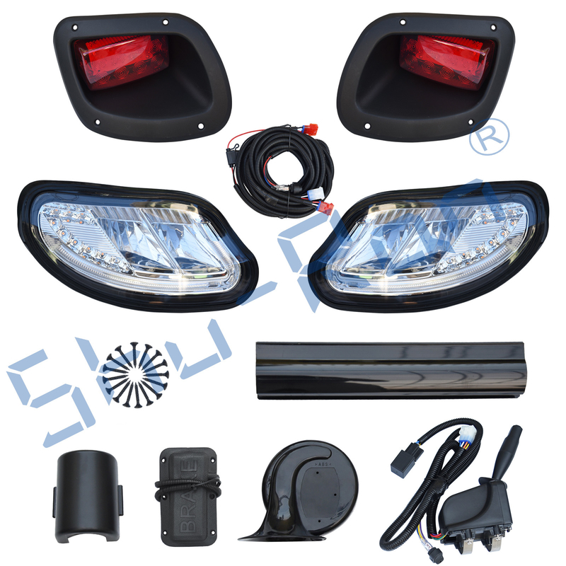 Liberdade de luxe TXT 2014-Up de Kit Fits EZGO da luz do diodo emissor de luz do carrinho de golfe (gás & elétrico) com o jogo de elevação claro de luxe universal