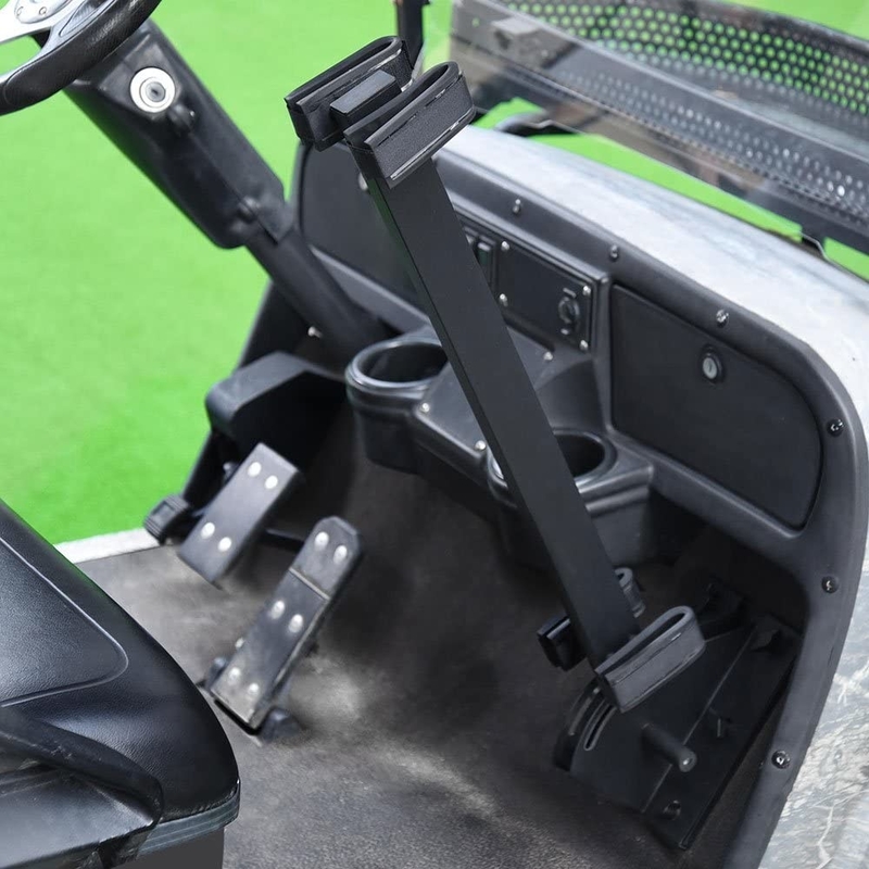 A cremalheira de arma ajustável universal do carrinho de golfe levanta-se o suporte da arma, suporte vertical de duas armas