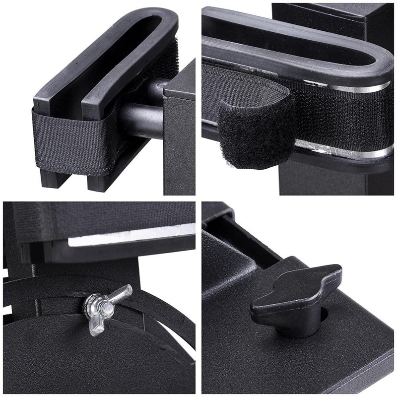 A cremalheira de arma ajustável universal do carrinho de golfe levanta-se o suporte da arma, suporte vertical de duas armas