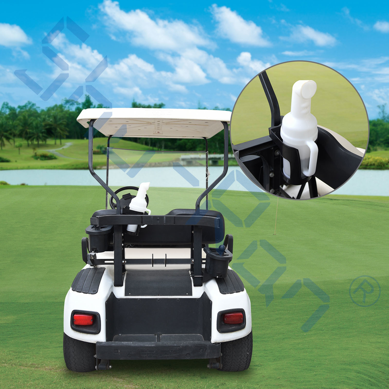 Garrafa universal da areia do carrinho de golfe com o suporte para o carro do clube, o EZGO, e o Yamaha