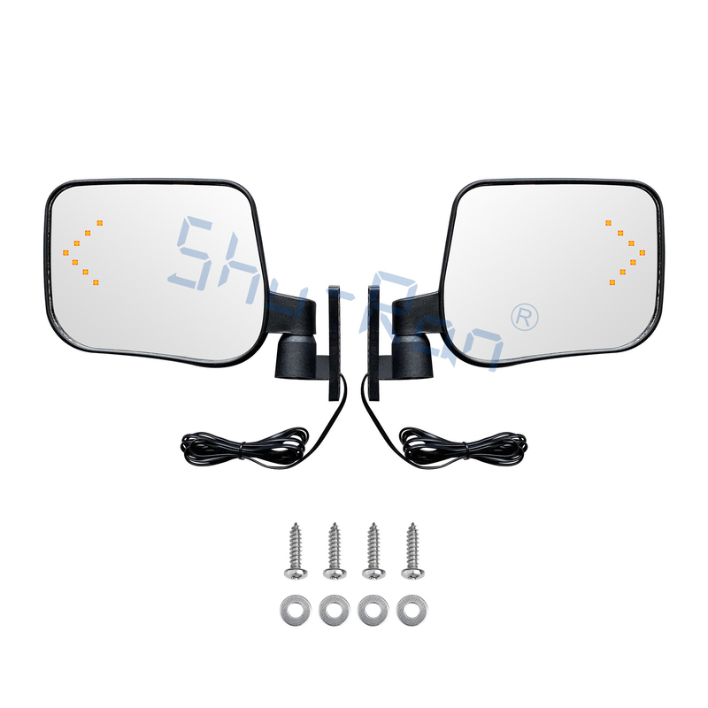 Espelho retrovisor universal do diodo emissor de luz para o carro do clube do carrinho de golfe, Ezgo, Yamaha